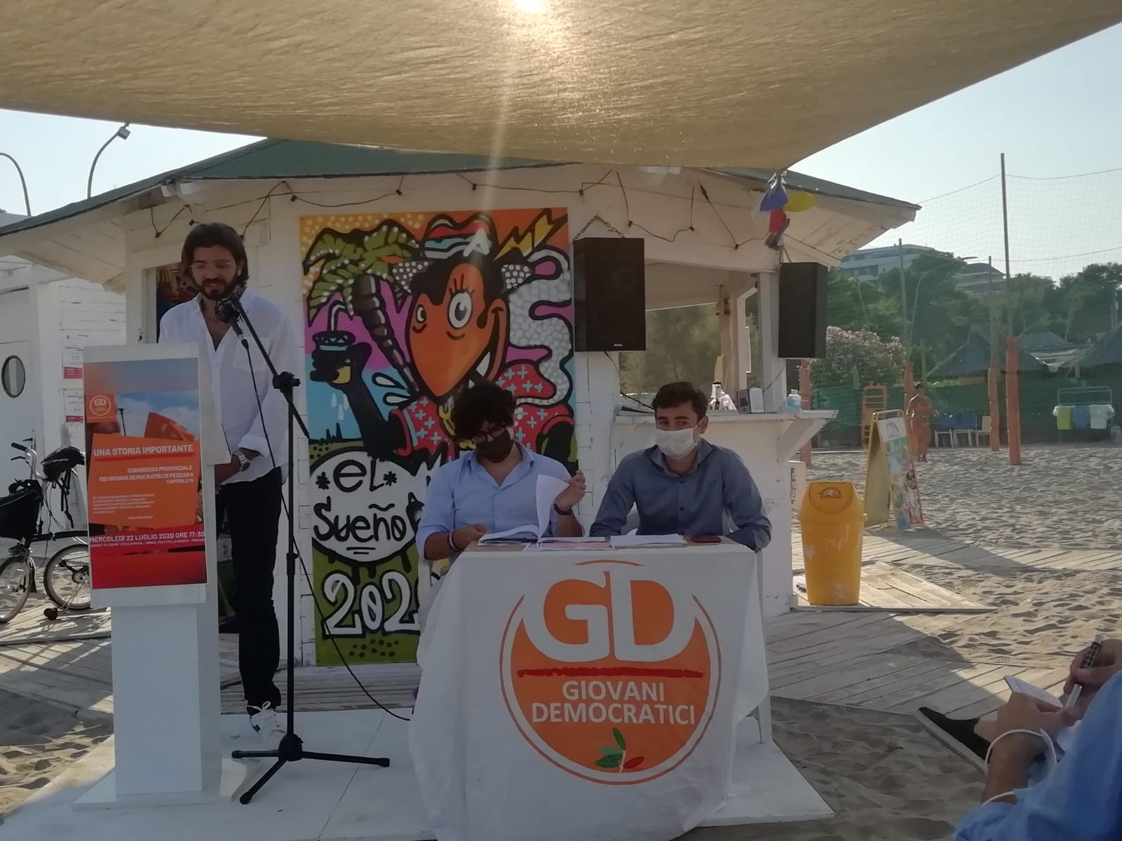 Marinari segretario provinciale GD Pescara: “Sconfiggere il malgoverno della destra”