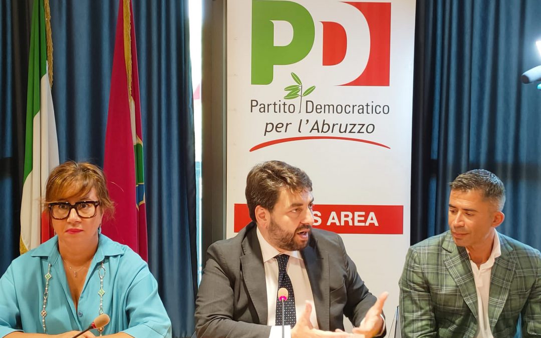 Il PD Abruzzo riparte da lavoro, ambiente ed unità